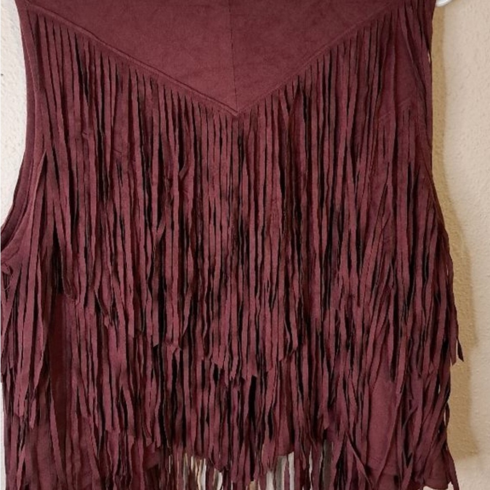 Boho Chic Fringe Vest